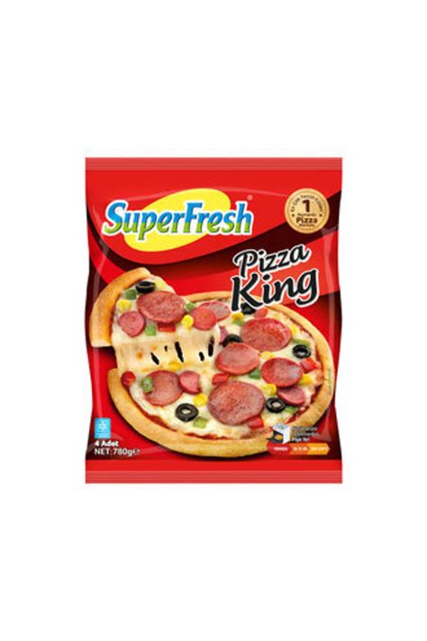superfresh pizza king 4 lü 780 gr fiyatı